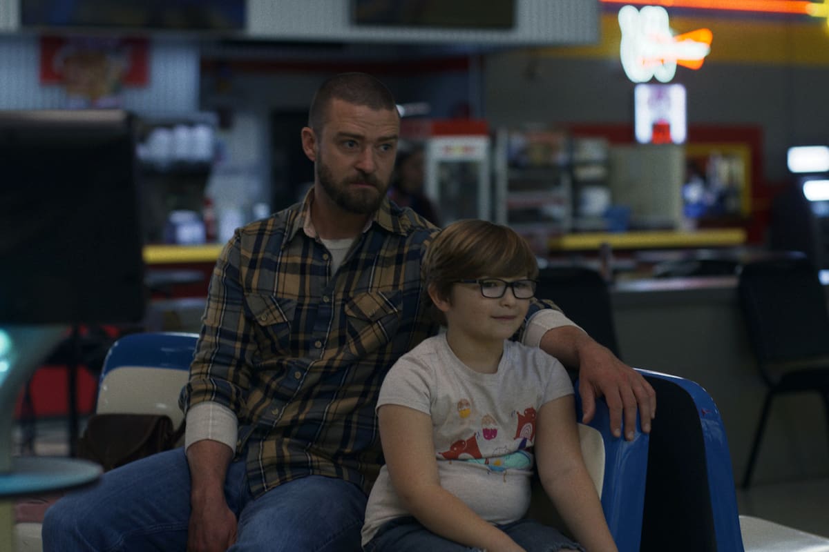 Justin Timberlake, en una escena de la película Palmer, de AppleTV+