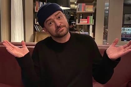 Justin Timberlake en una foto que subió a su cuenta de Instagram (Foto Instagram @justintimberlake)