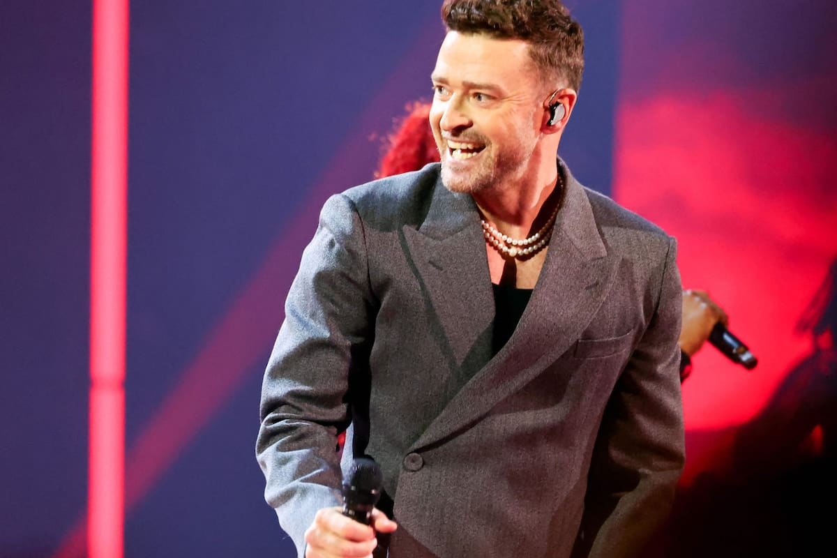 Justin Timberlake va a tocar en el Lollapalooza Argentina 2025 (Photo by Amy Sussman / GETTY IMAGES NORTH AMERICA / Getty Images via AFP)