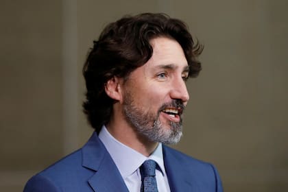 Justin Trudeau, en un acto de un colegio en Ottawa