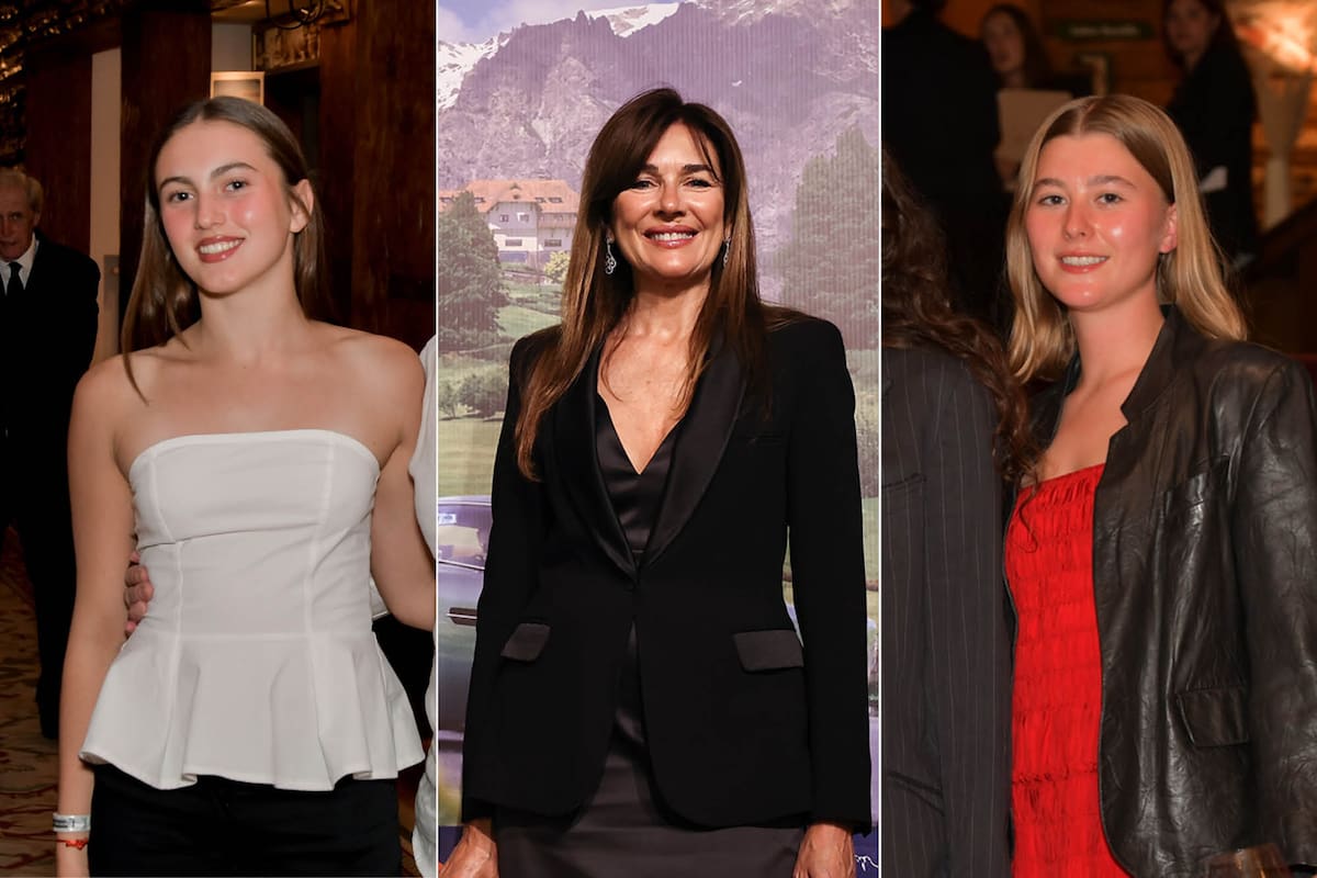 Justina Fangio, Andrea Frigerio y Violeta Oxenford