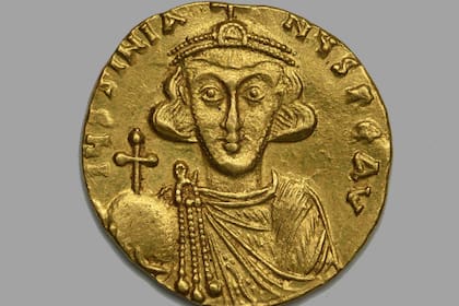 Justiniano II debió colocarse una nariz de oro para poder reclamar el trono del Imperio Bizantino