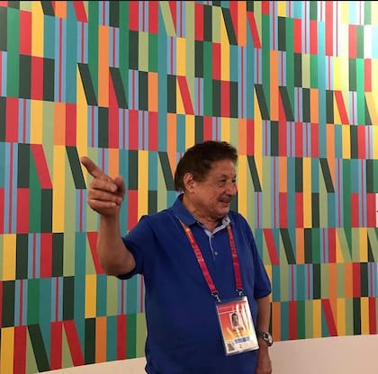 Juvenal Ravelo realizará un mural en vivo en homenaje a Le Parc