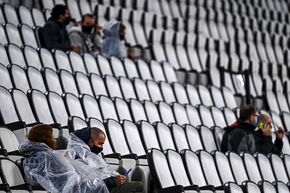 Juventus vs Napoli - Estadio Allianz, en Torino, Italia, el 4 de octubre de 2020