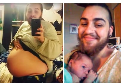 Kaci Sullivan, señalado como el primer hombre transgénero en dar a luz como hombre y como mujer