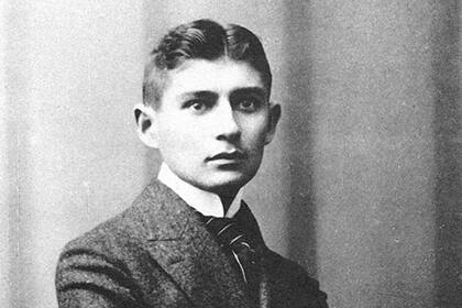 Un joven Franz Kafka