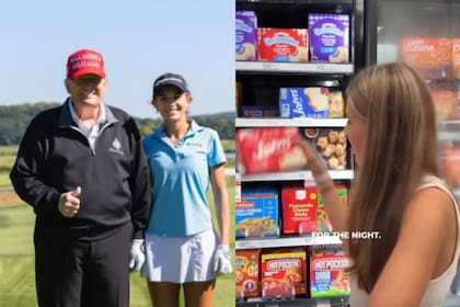Kai Trump muestra su snack favorito en redes sociales que se puede comprar en Target (Instagram/@kaitrumpgolfer)