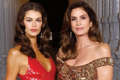 Kaia Gerber es hija de Cindy Crawford y el empresario Rande Gerber