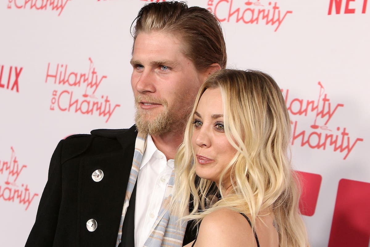 Kaley Cuoco y su actual marido, Karl Cook