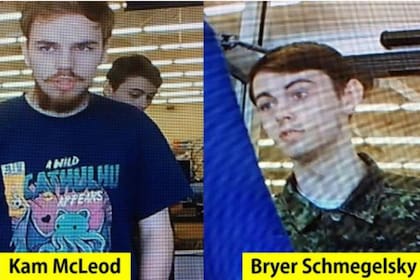 Kam McLeod y Bryer Schmegelsky habían sido vistos el 21 de julio en una tienda