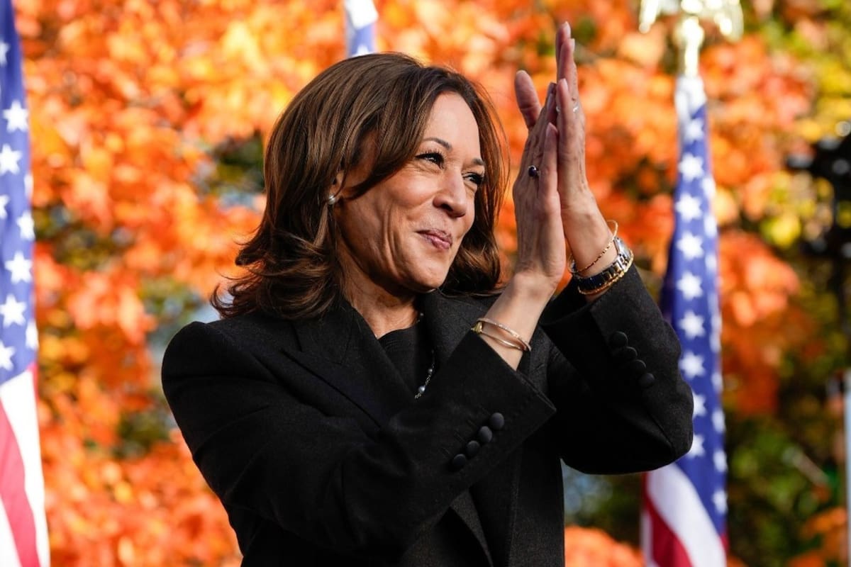Kamala Harris actualmente es vicepresidenta de Estados Unidos