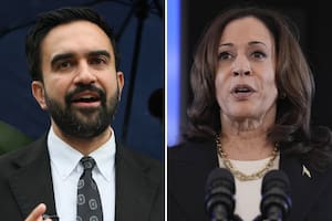 Kamala Harris brindó un apoyo moderado a Zohran Mamdani