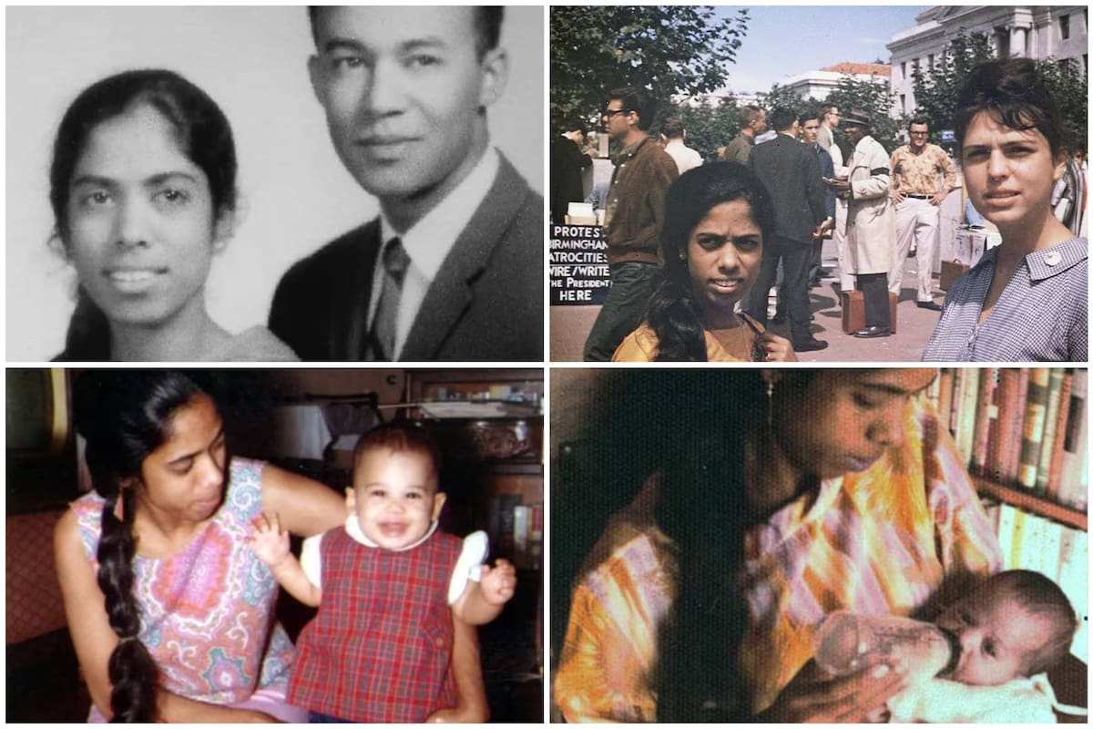 Kamala Harris es hija de Shyamala Gopalan, una investigadora del cáncer de mama originaria de la India, y de Donald Harris, un economista jamaiquino