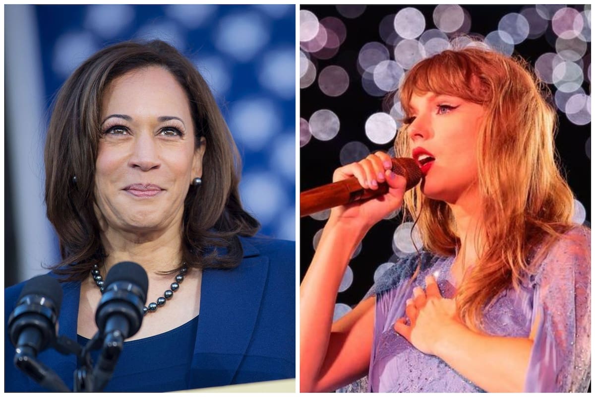 Kamala Harris habló sobre Taylor Swift