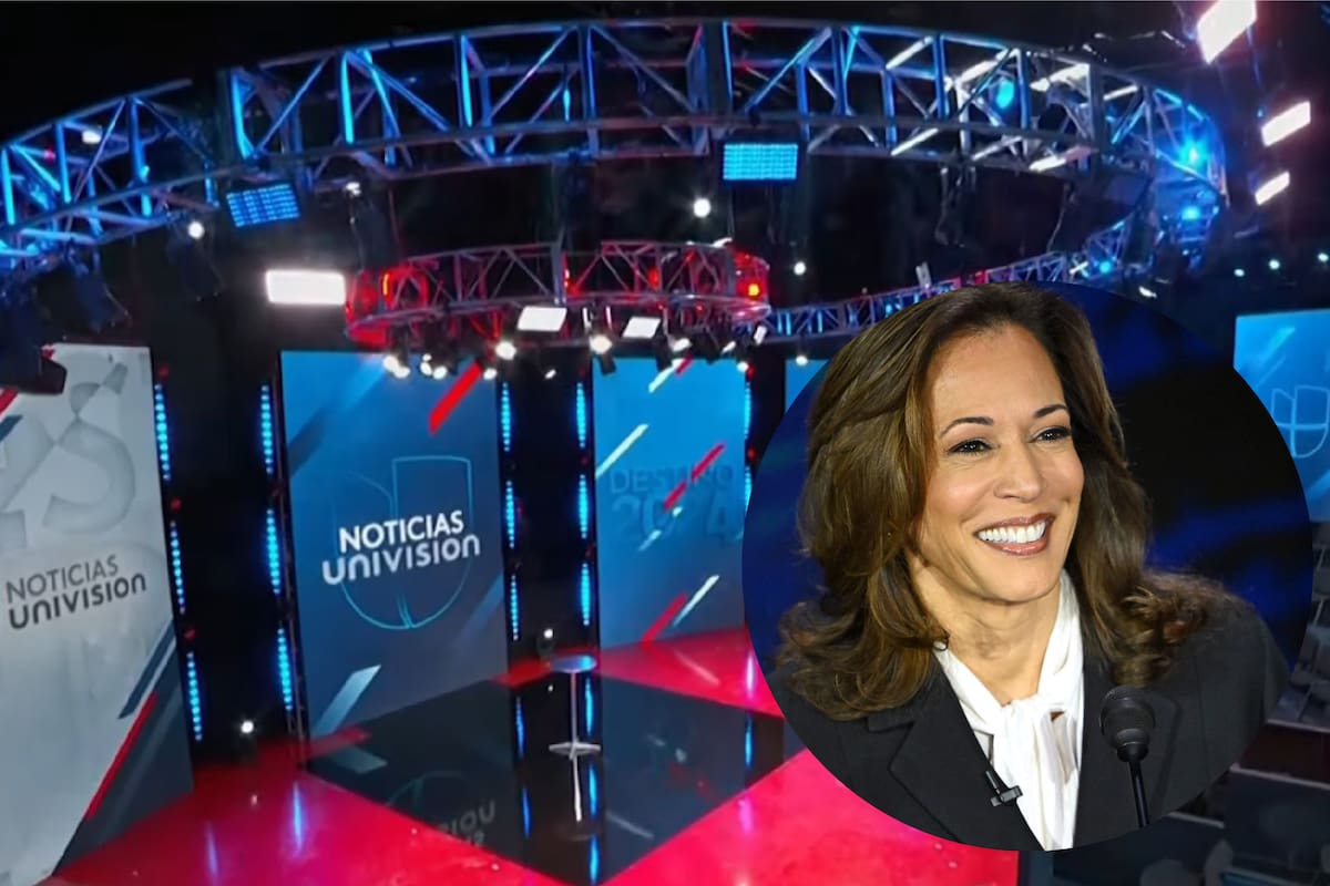 Kamala Harris participa de un foro de Univision en el que los participantes podrán hacerle preguntas