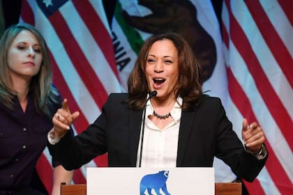 Kamala Harris, senadora de California y candidata a la presidencia en 2020