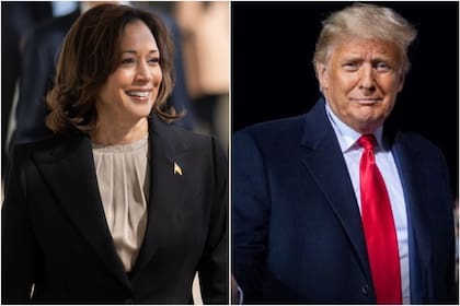 Kamala Harris y Donald Trump, contendientes en las próximas elecciones de EE.UU. a celebrarse el 5 de nomviembre de 2024