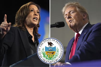 Kamala Harris y Donald Trump son los candidatos presidenciales de estas elecciones 2024 en EE.UU.