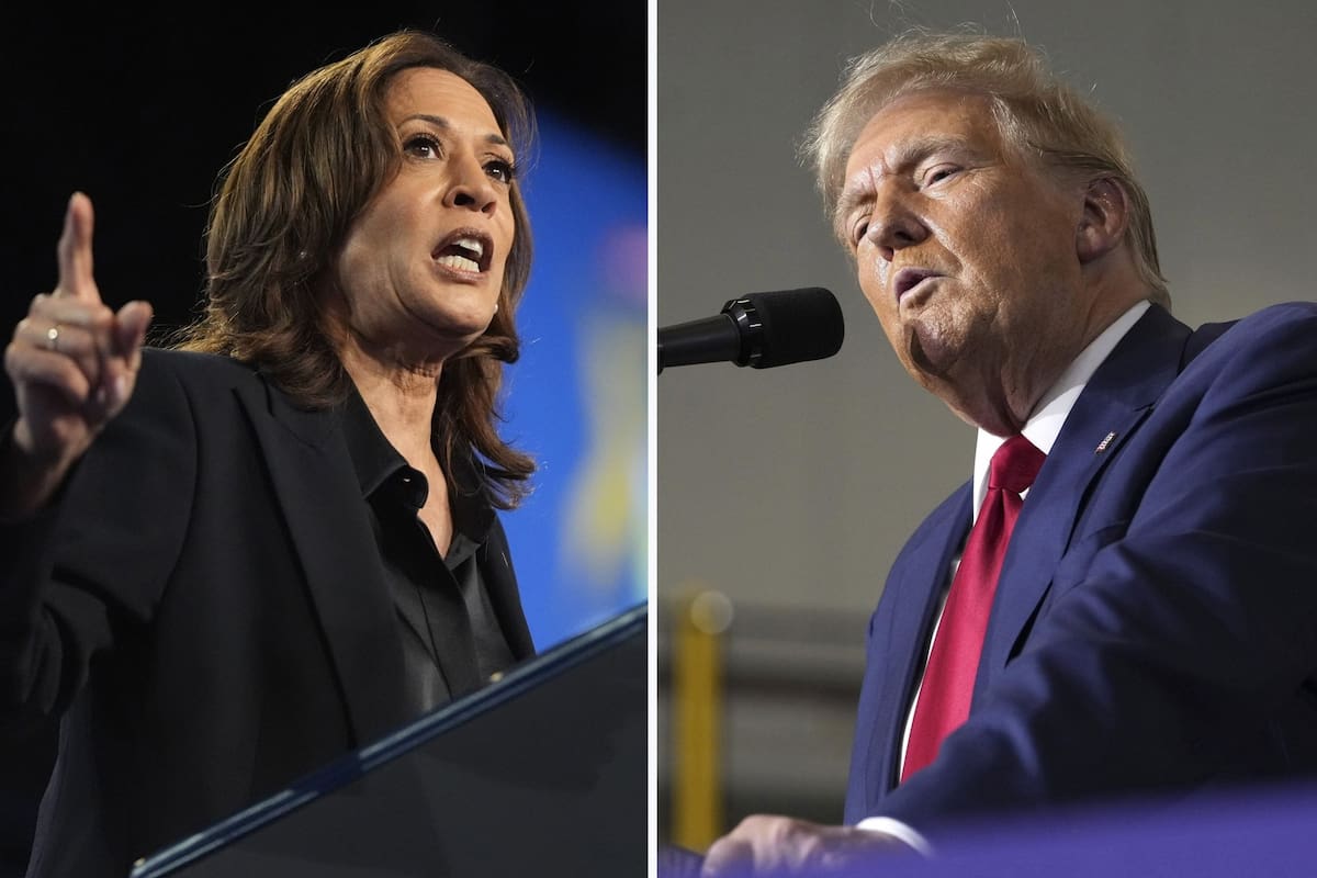 Kamala Harris y Donald Trump son los candidatos presidenciales de estas elecciones 2024 en EE.UU. (Mark Schiefelbein)