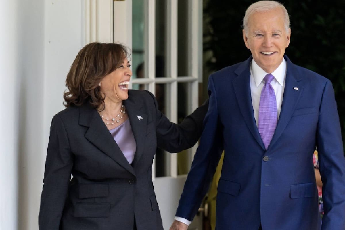 Kamala Harris y Joe Biden, en la Casa Blanca