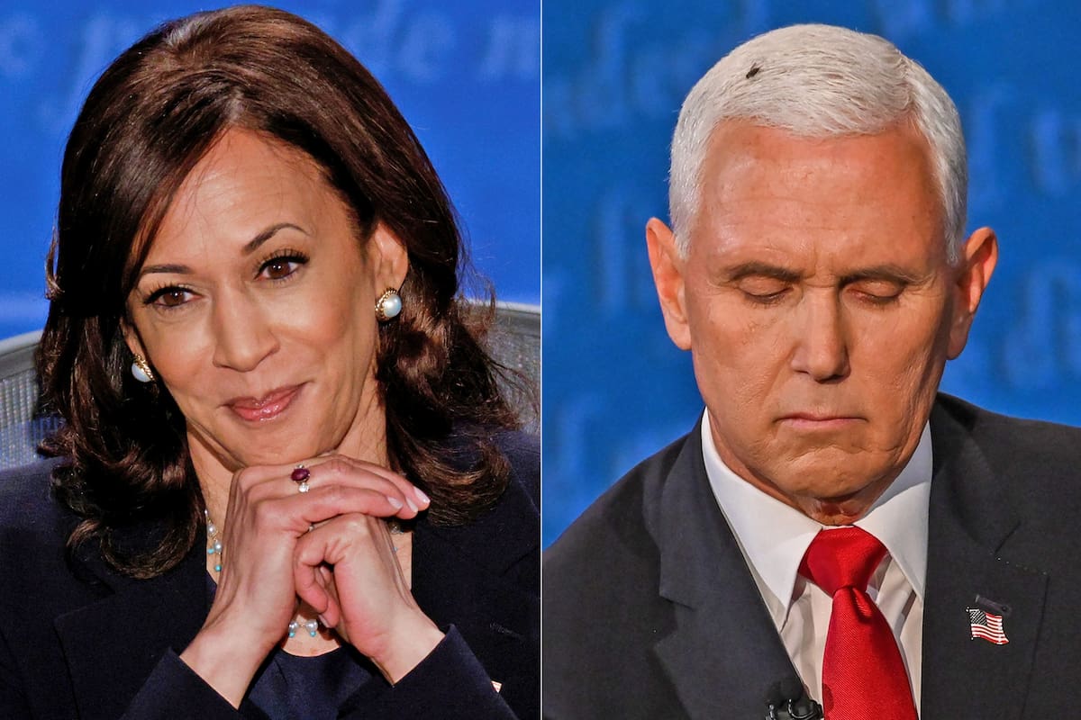 Kamala Harris y Mike Pence
