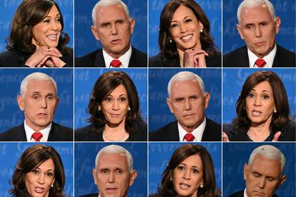 Kamala Harris y Mike Pence participaron del único debate televisado antes de los comicios de noviembre
