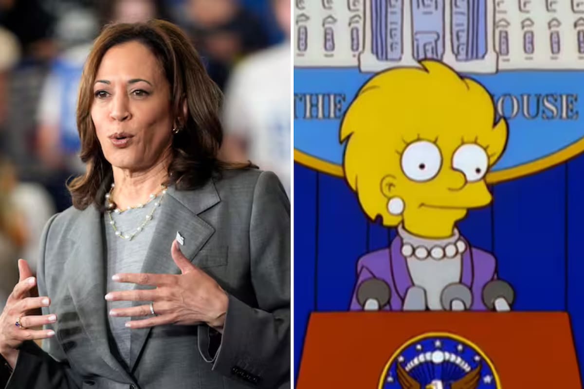 Kamala Harris y una profecía de Los Simpson.
