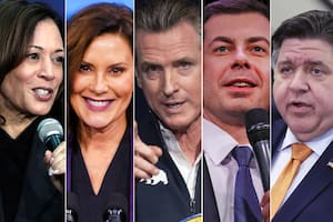 Kamala Harris;Gretchen Whitmer;Gavin Newsom; JB Pritzker; Pete Buttigieg; Mundo;