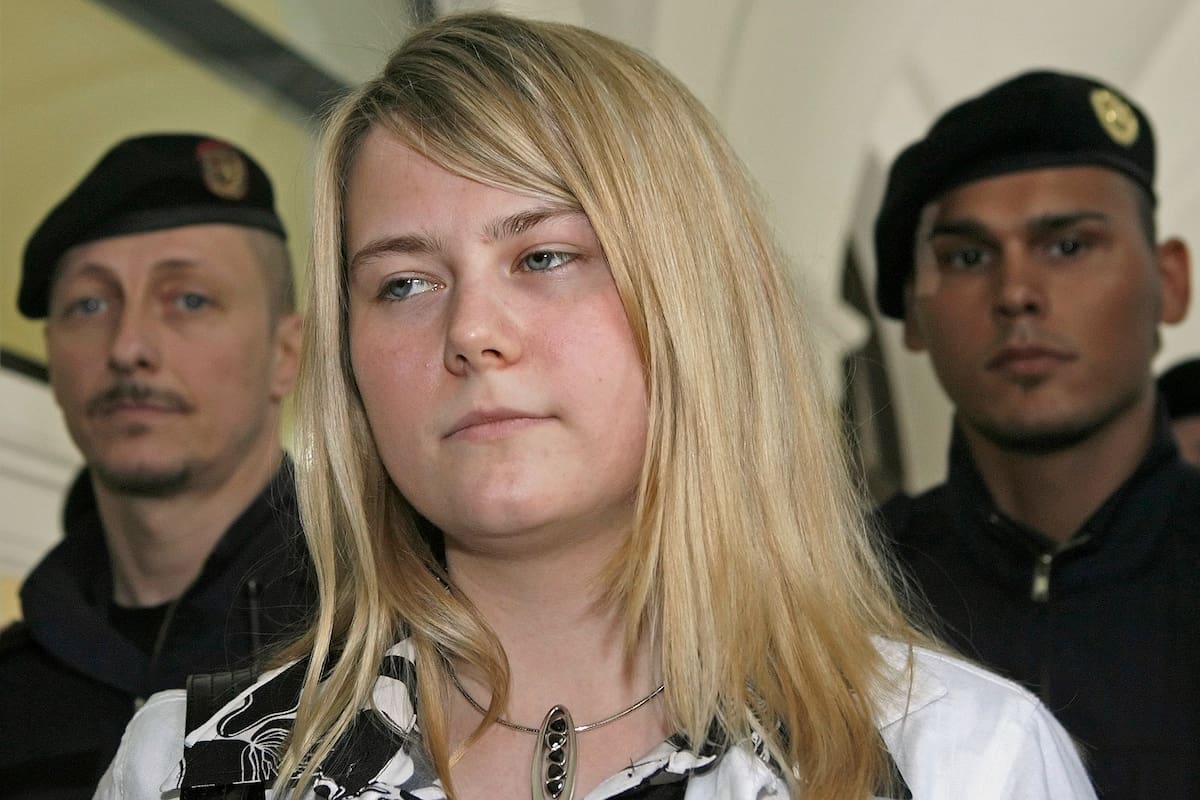 Kampusch en Viena el 7 de agosto de 2007