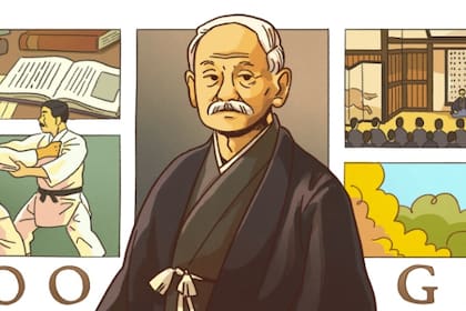 Kano Jigoro, el fundador del Judo, homenajeado por Google.