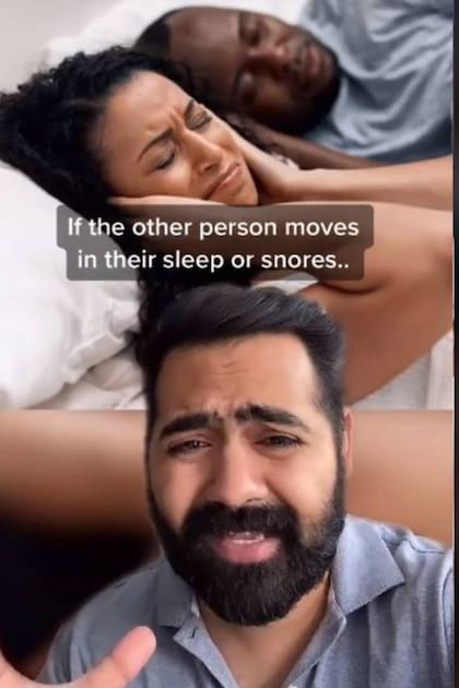 Karan Raj, médico británico con más de cinco millones de seguidores en TikTok, recomienda a sus seguidores dormir solos