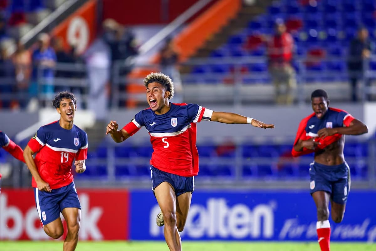 Karel Pérez, capitán y figura de Cuba, celebra la histórica clasificación al Mundial Sub 20 tras vencer a Honduras