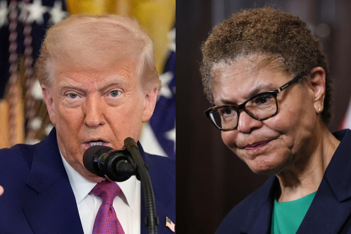 Karen Bass pidió públicamente a Donald Trump detener las redadas del ICE, que provocaron temor en barrios enteros de Los Ángeles
