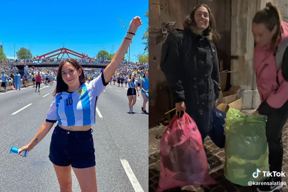Karen es argentina y reveló qué es lo que le sorprendió de una costumbre italiana