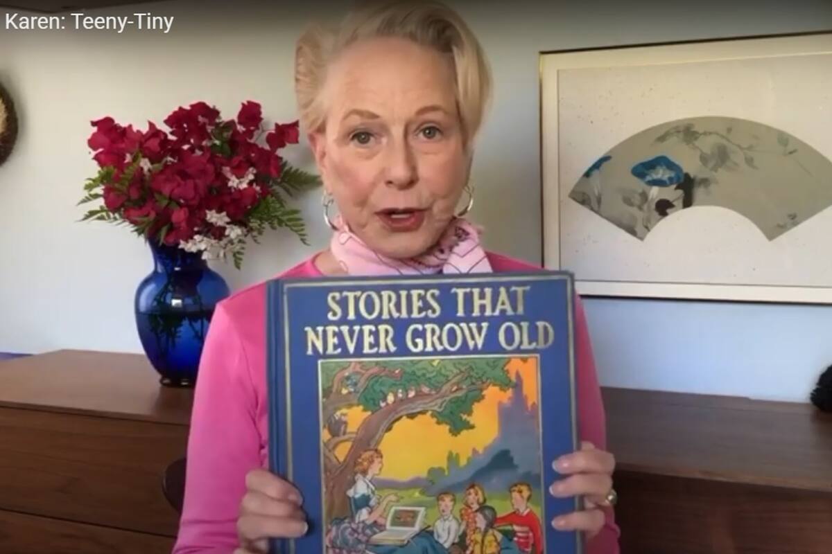 Karen Grassle, quien interpretó a Caroline en La familia Ingalls, reapareció en las redes con lecturas para niños.