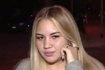 Karen, la novia de Lucas Pertossi