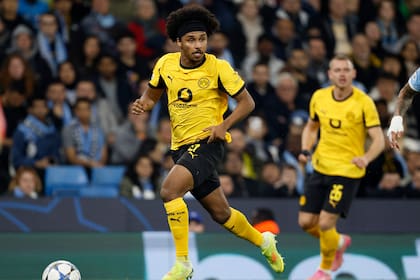 Karim Adeyemi, jugador de Borussia Dortmund, que visita a Frankfurt