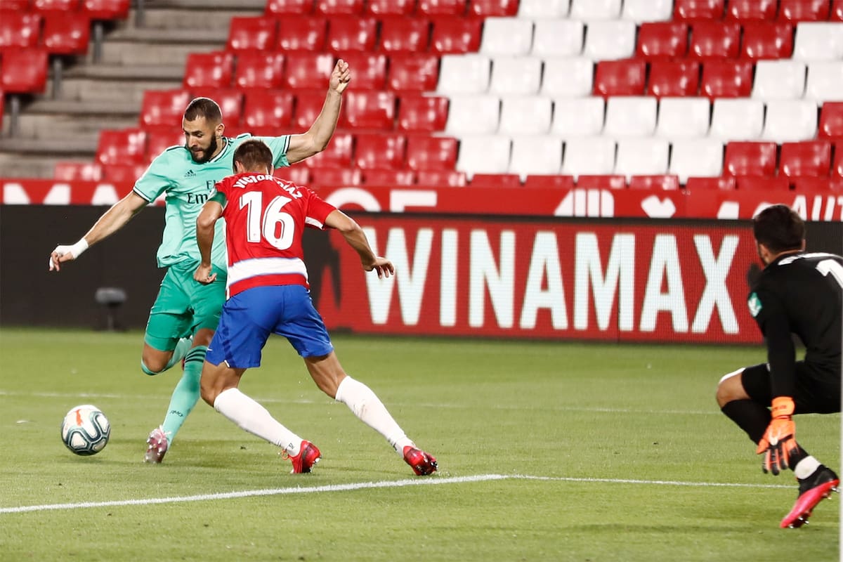 Karim Benzemá convirtió el segundo tanto para Real Madrid