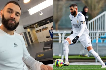 Karim Benzema mostró parte de su puesta a punto en el Real Madrid