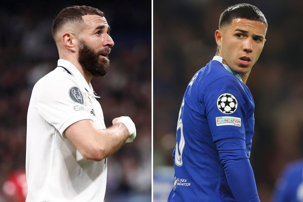 Karim Benzema y Enzo Fernández se enfrentarán por los cuartos de final de la Champions League