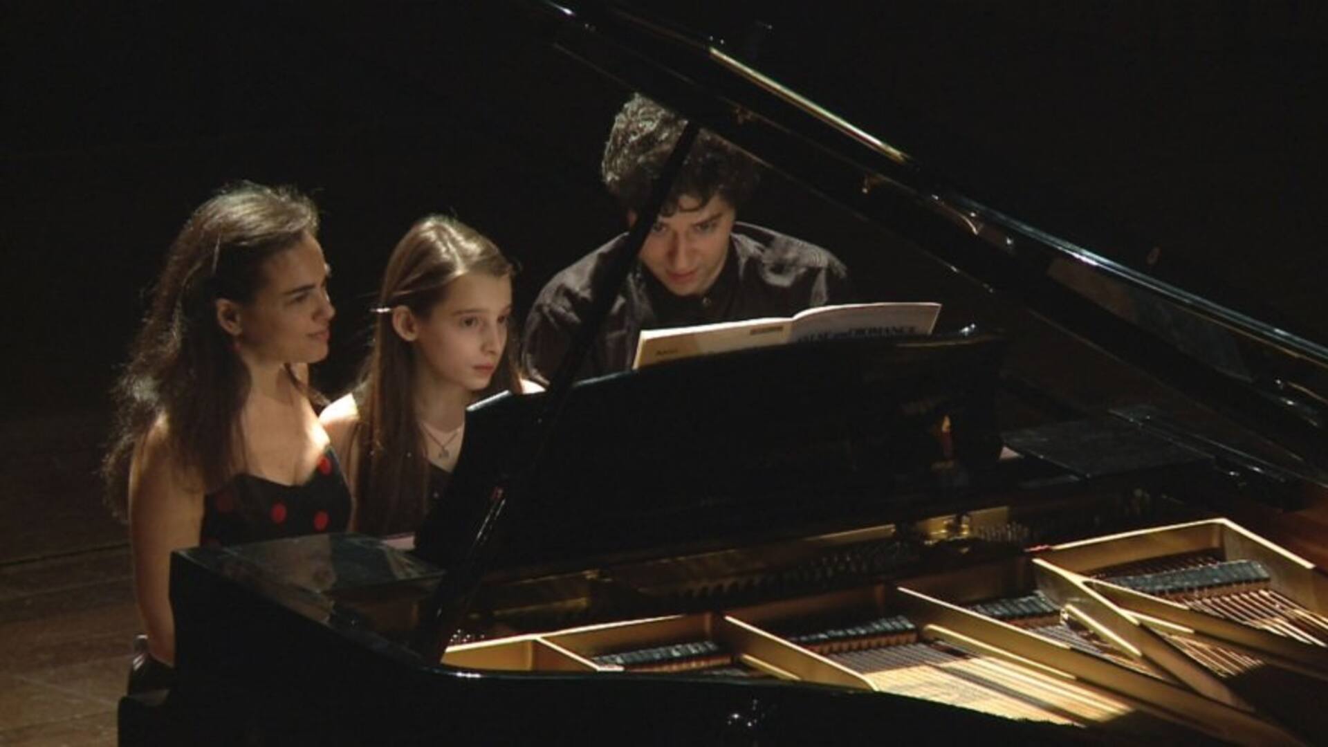 Karin Lechner, Natasha Binder y Sergio Tiempo, parte de una familia entrañable de artistas