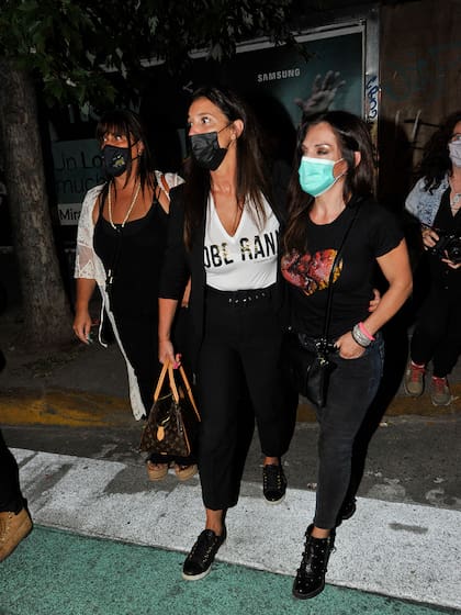 Karina Antoniali se mantuvo siempre acompañada de Marcela Villagra