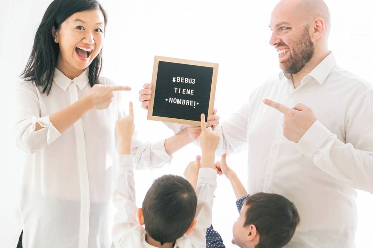 Karina Gao anunció a sus seguidores cómo serán los dos nombres que llevará su tercer hijo