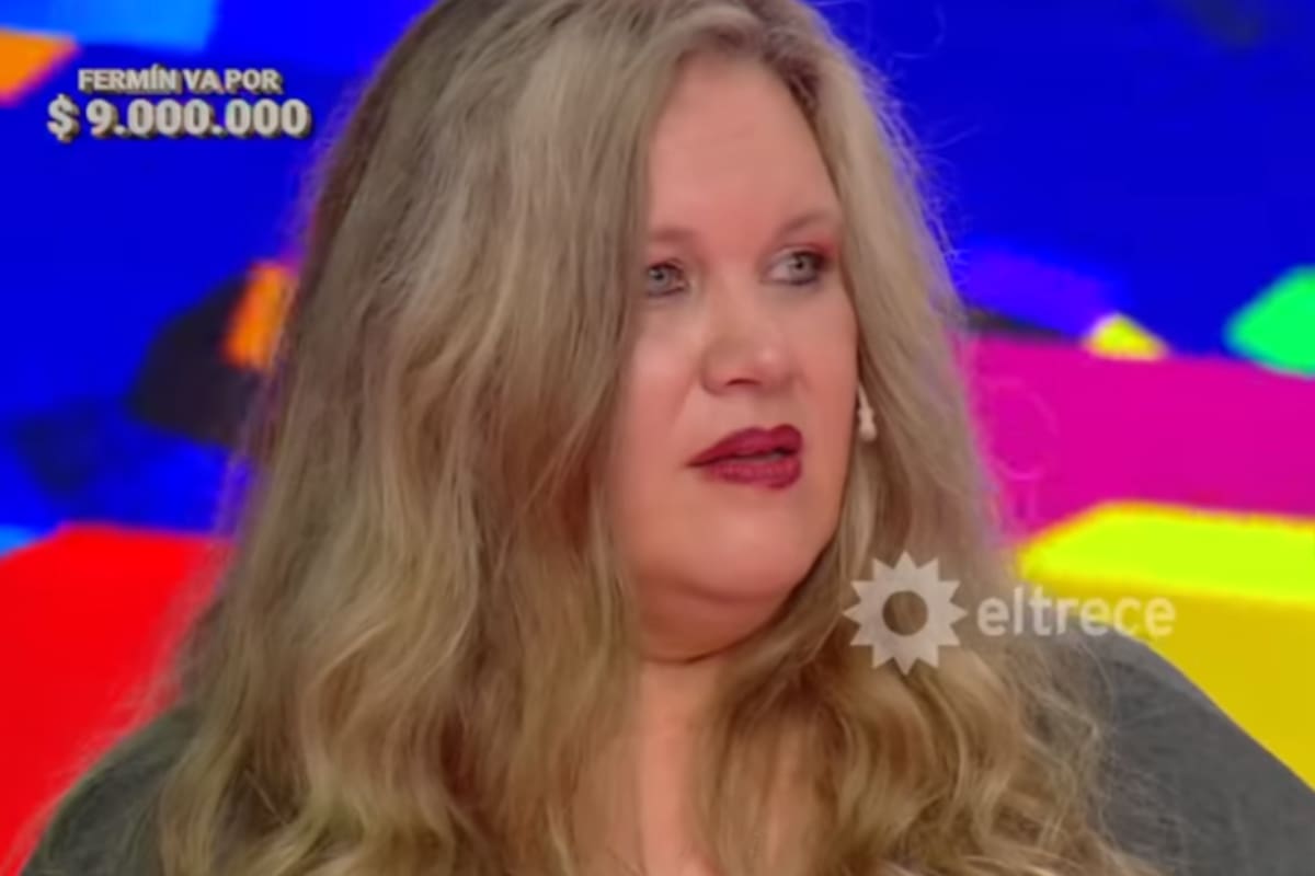 Karina, la participante de Los 8 escalones, es gasista y cazadora de ovnis (Foto: Captura eltrece)