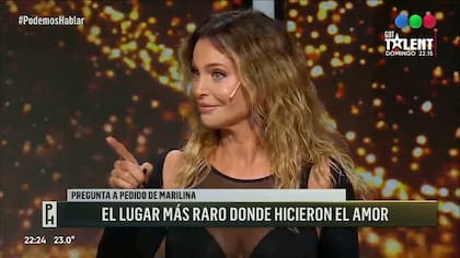 Karina Mazzocco tuvo una experiencia íntima en un río y contó los detalles