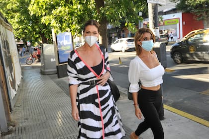Karina Mazzocco y Diana Deglauy, compañeras de Caramelito en A la tarde