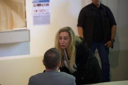 Karina Milei acompañó a su hermano a votar