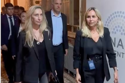 Karina Milei, al llegar al Senado