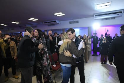 Karina Milei con Diego Hartfield