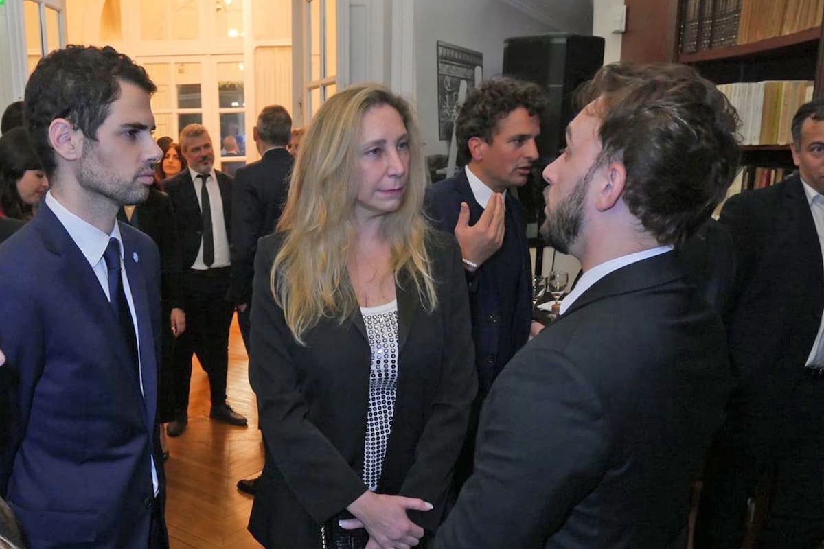 Karina Milei, en París